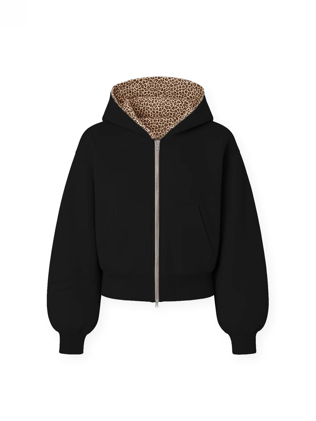 REVERSIBLE LEO HOODIE REVERSIBLE LEO HOODIE