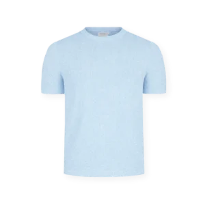 SLIM RIB SHIRT BLUE